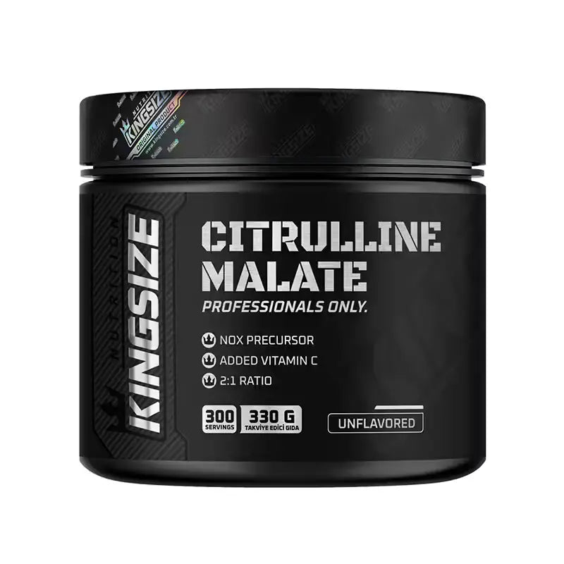 Kingsize Nutrition Citrulline Malate Powder 330 g Aromasız