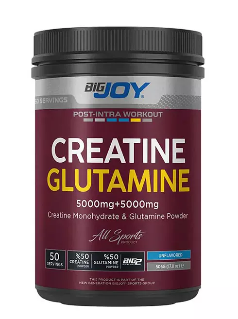 Bigjoy Sports BIG2 Creatine + Glutamine Aromasız 505g