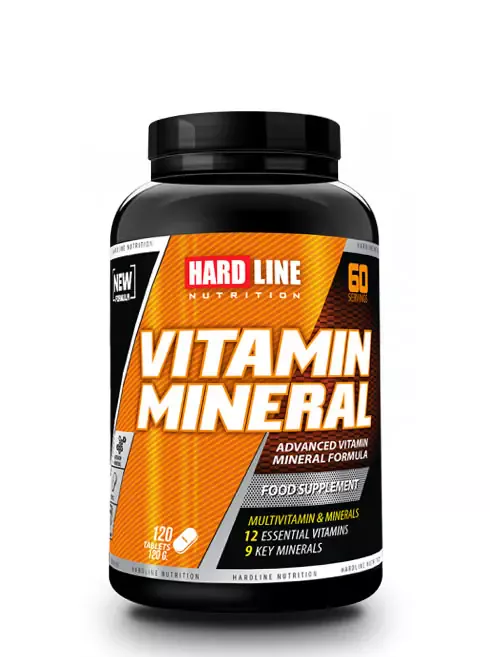 Hardline Vıtamin Mineral 120 Tablet