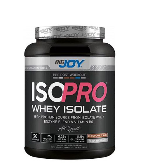 Bigjoy Sports Isopro Whey Isolate Çikolata 1098g 36 Servis
