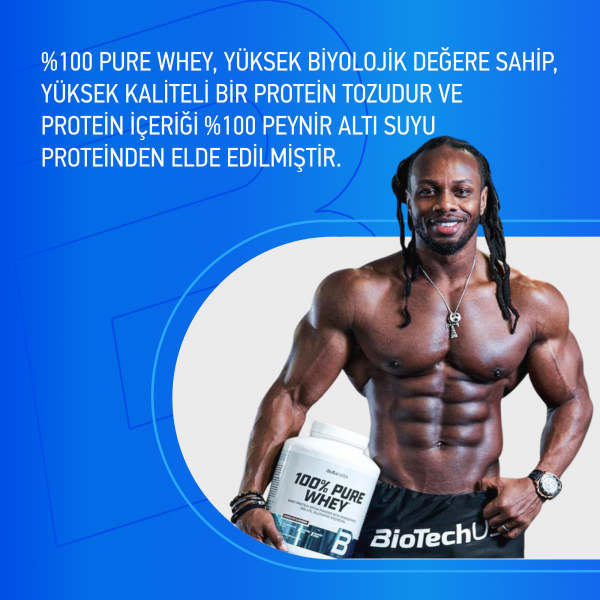 BioTechUSA 100% Pure Whey Çikolata 1000 gr 660