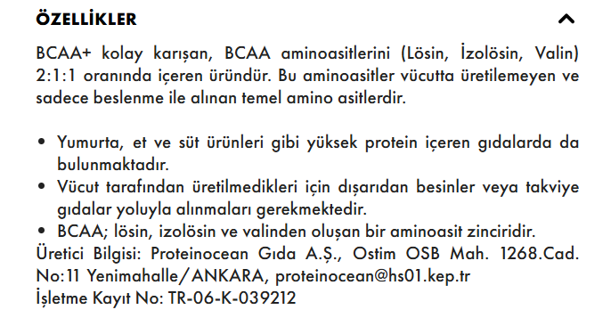 proteinocean bcaa  451