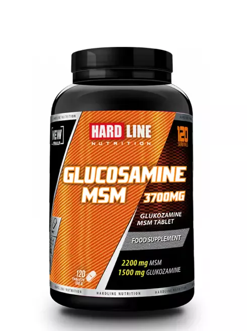 Hardline Glucosamine Msm 120 Tablet