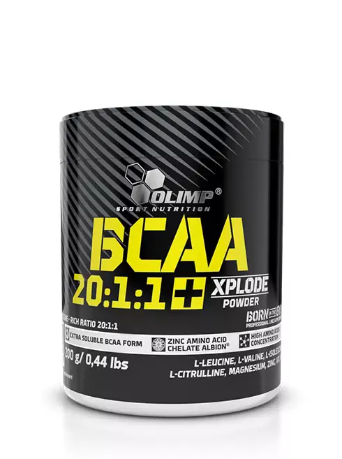 Olimp BCAA 20:1:1 + Xplode Powder 200 Gr