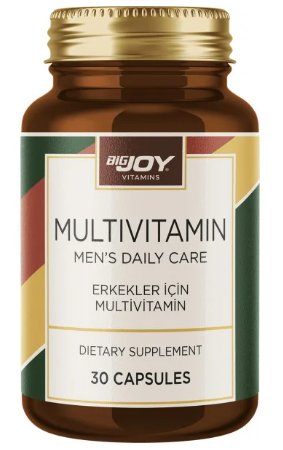 Bigjoy Vitamins Mens Multivitamin 30 Kapsül