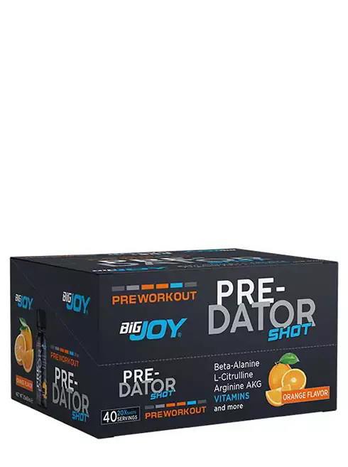 Bigjoy Sports Predator Shot Portakal 20 x 60ml