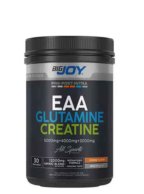 Bigjoy Sports EAA+Glutamine+Creatine Portakal 480g