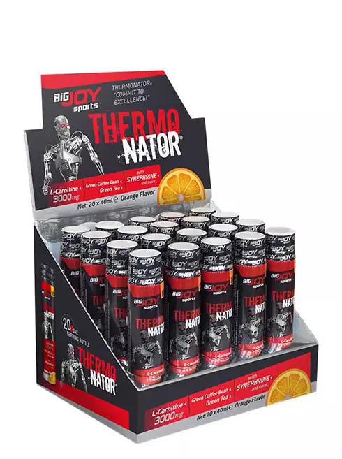 Bigjoy Sports Thermonator Karnitin Portakal 40ml x 20 Shot