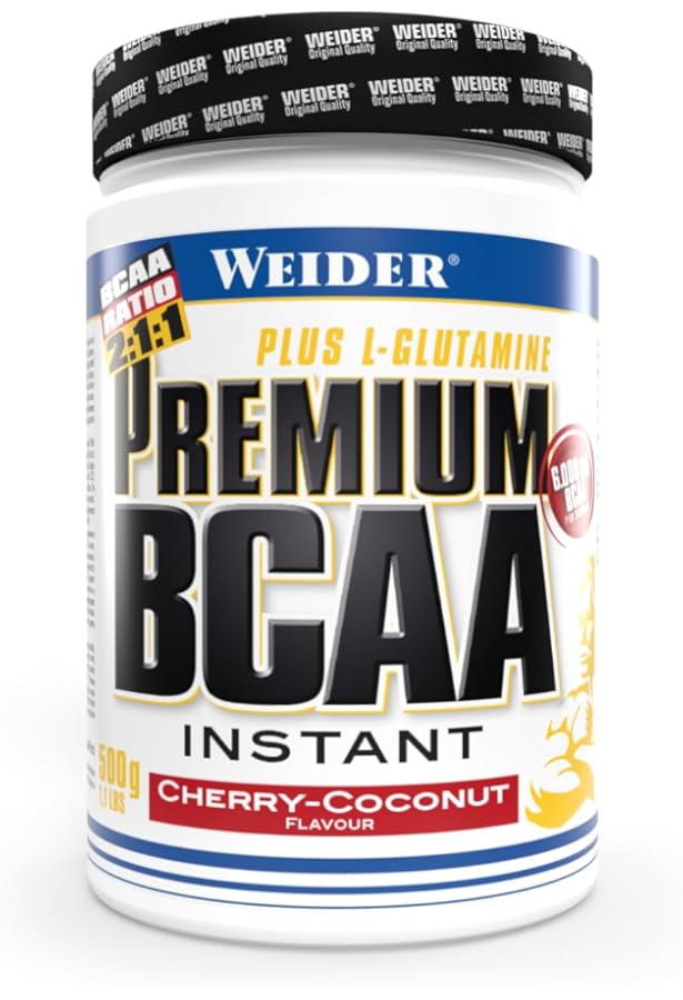 Weider Premium BCAA Powder Cherry-Coconut, 500g