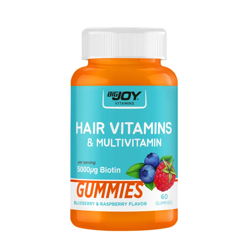 Bigjoy Vitamins Hair Vitamins & Multivitamin 60 Gummies