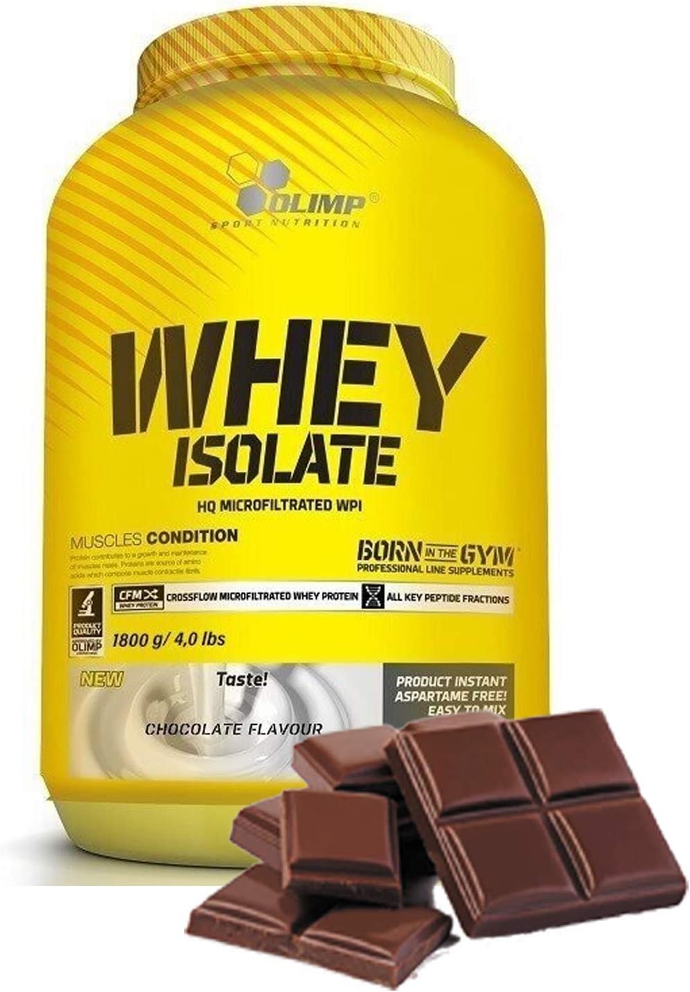 Olimp Pure Whey Protein Isolate 1800 Gr