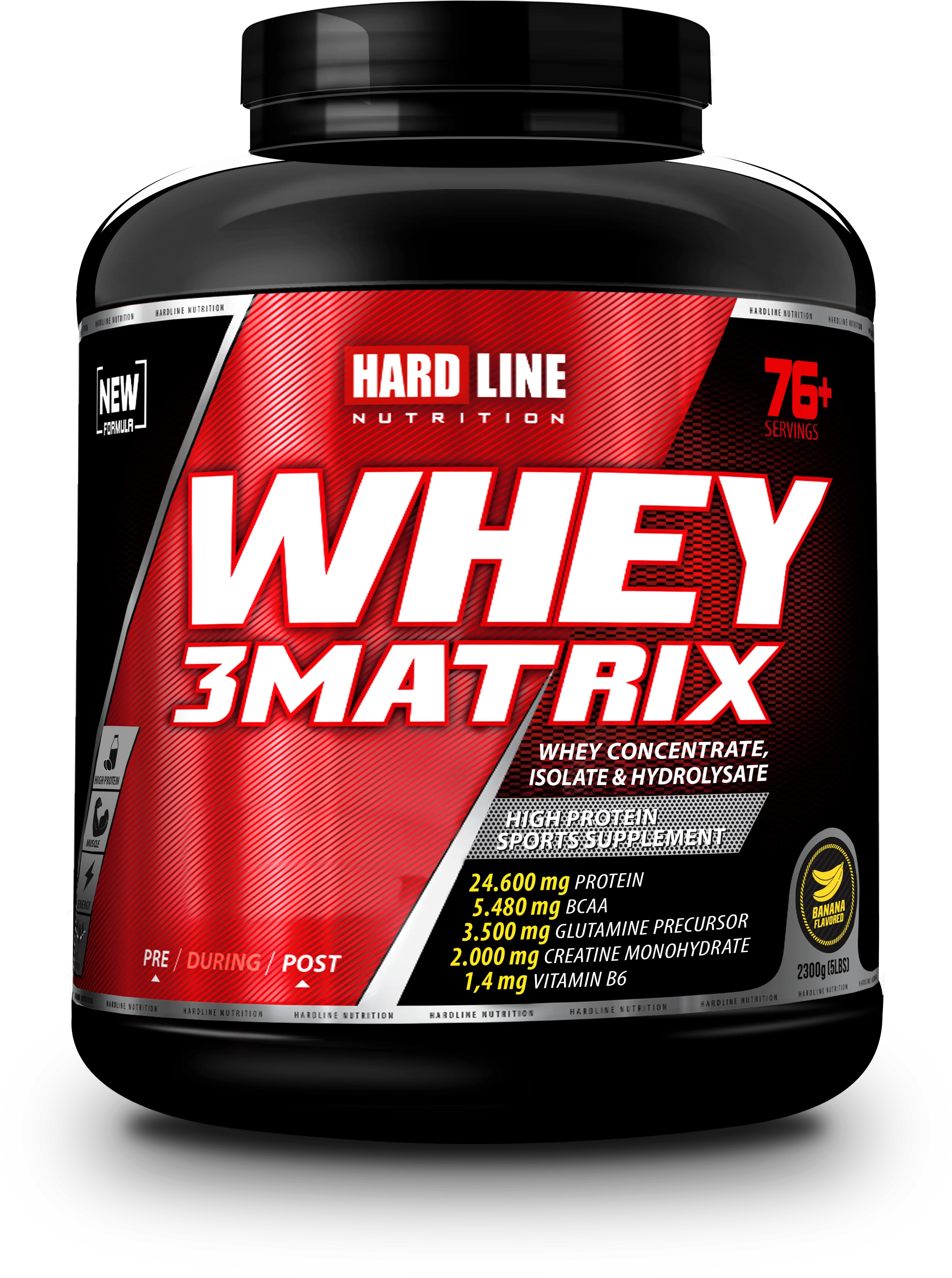 Hardline Whey 3Matrix 2300 Gr  11