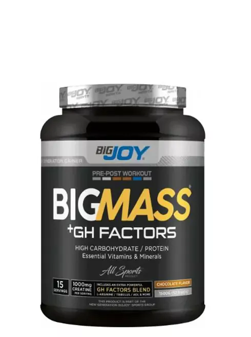Bigjoy Sports BIGMASS Gainer GH FACTORS  1500g