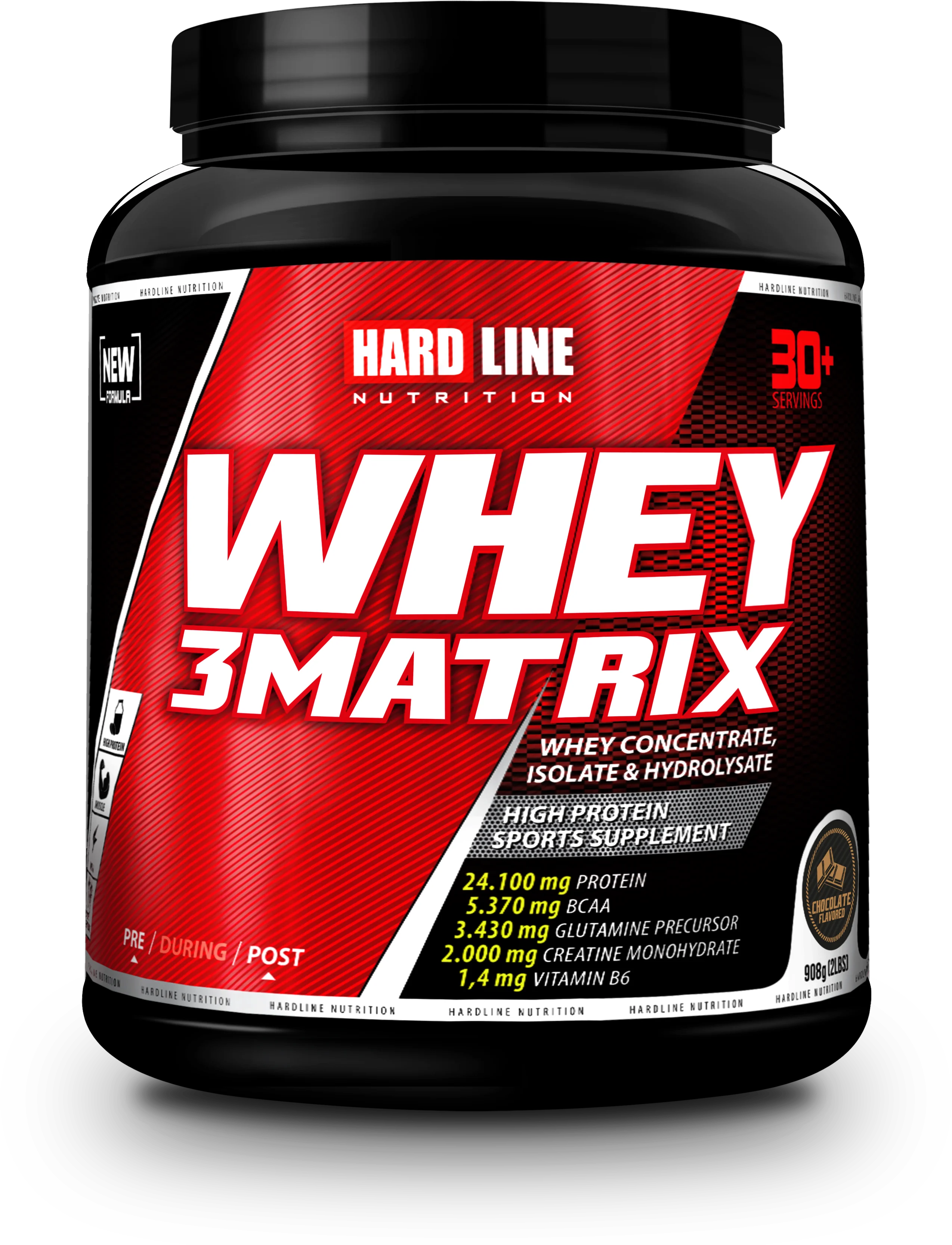 Hardline Whey 3Matrix 908 Gr