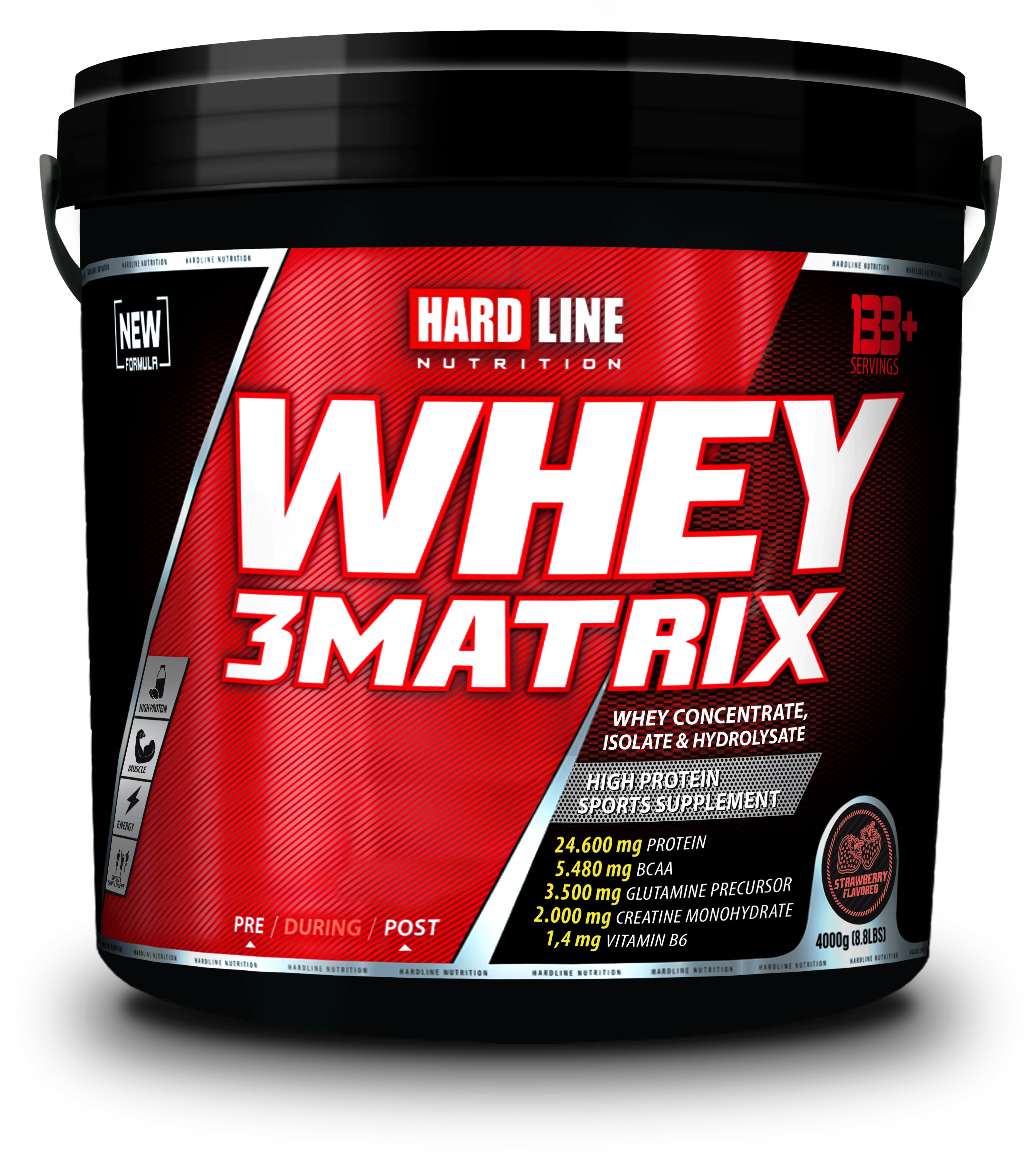Hardline Whey 3Matrix 4000 Gr  8
