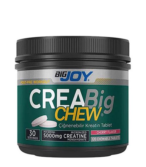 Bigjoy Sports Creabig Chew Vişne 120 Chewable Tablet