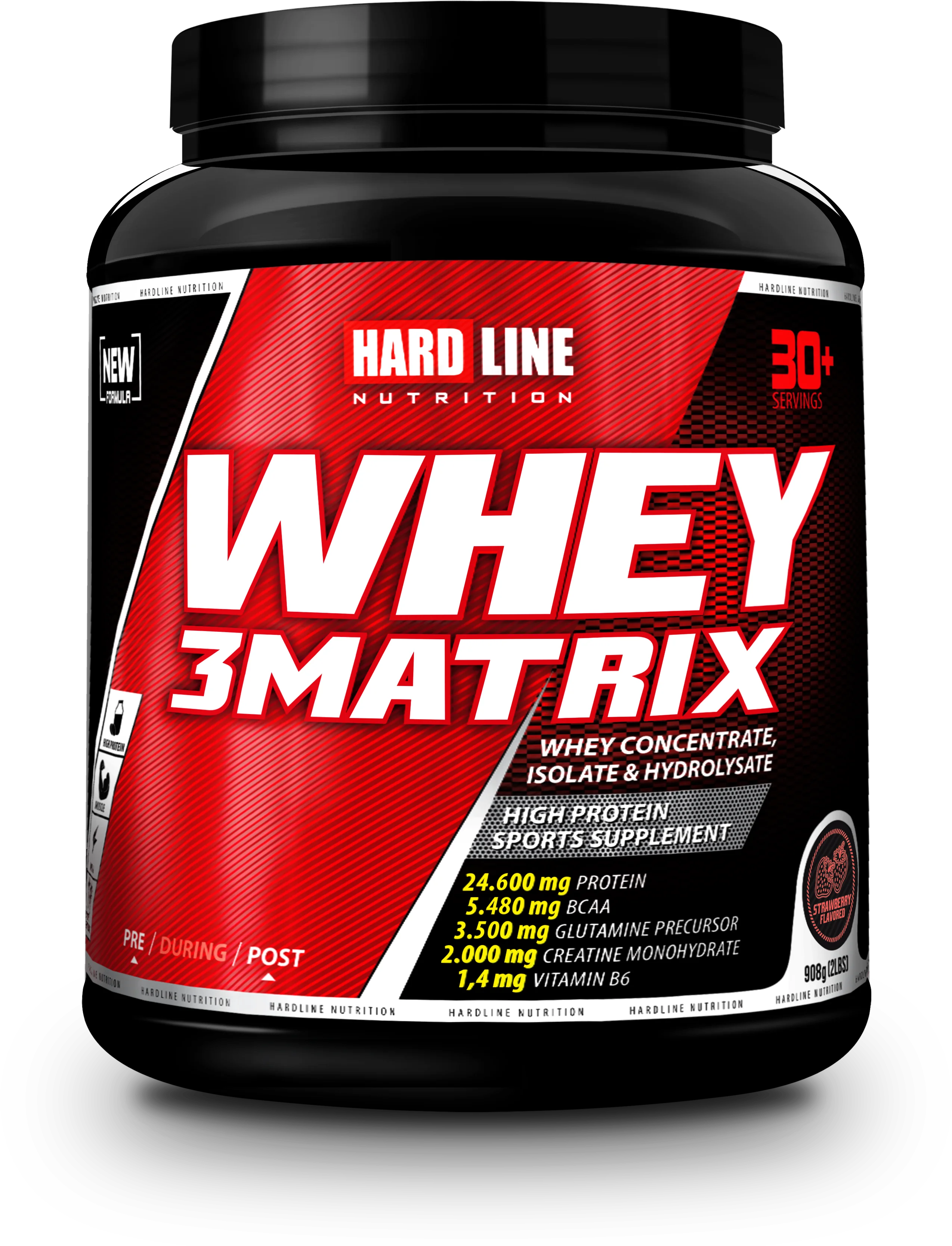 Hardline Whey 3Matrix 908 Gr 16